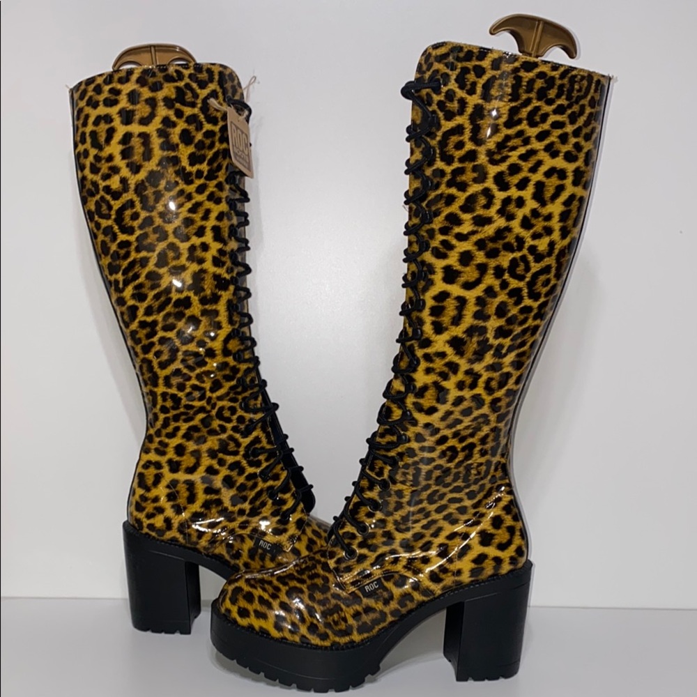 ROC Australia  Leopard Lash Boots